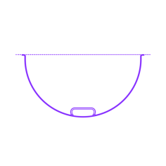 Buildings Window Wells Egress Half Circle Simple Line Art Svg, Free Vectors File